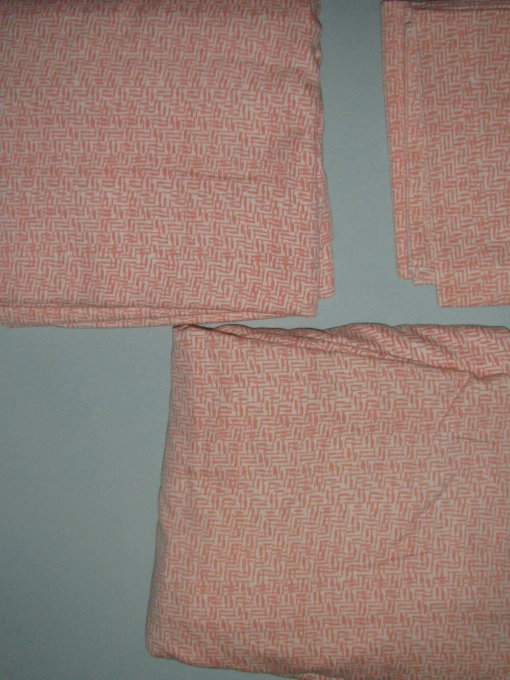 QUEEN SIZE SHEET SET - SHERBERT COLOR